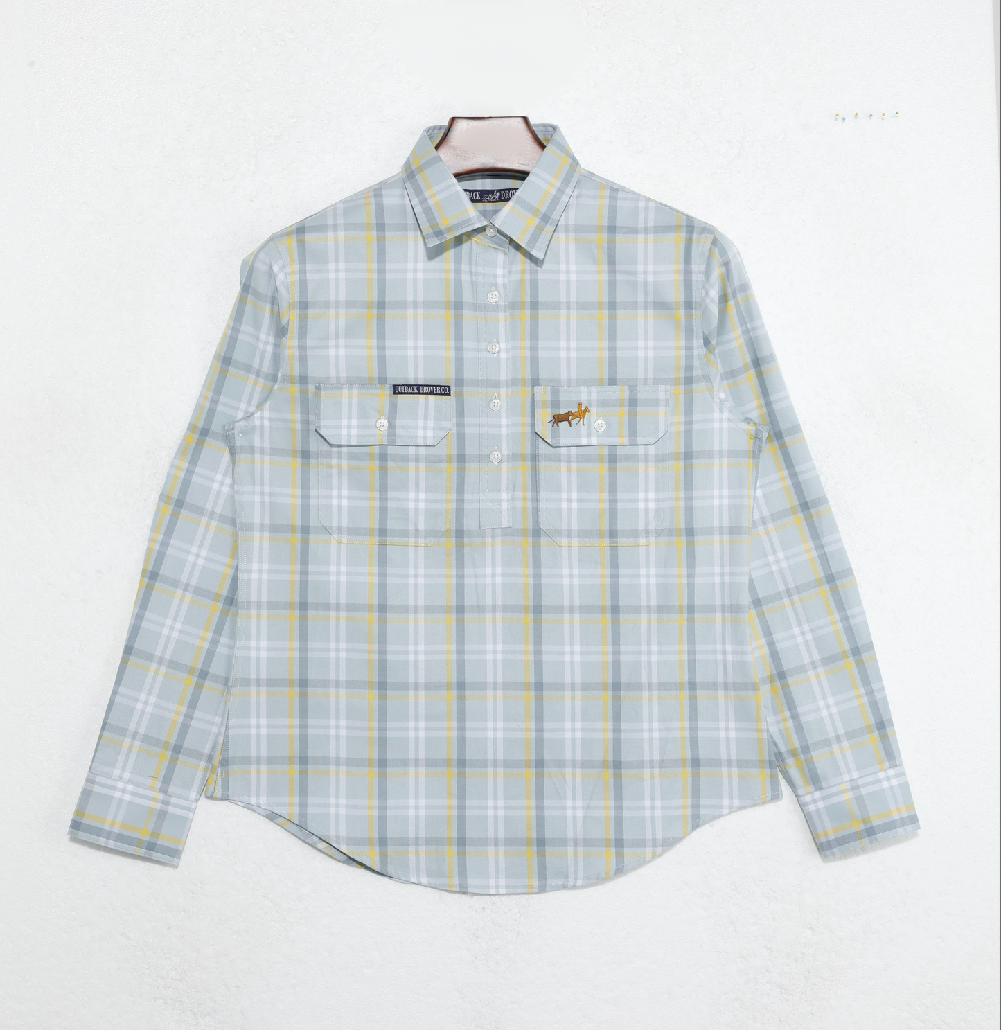 Limited Edition Larrawa Half Button Work Shirt - Womens