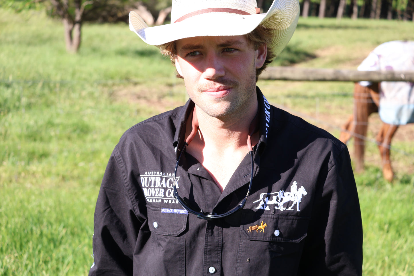 Drover Co. Arena Shirt - Black