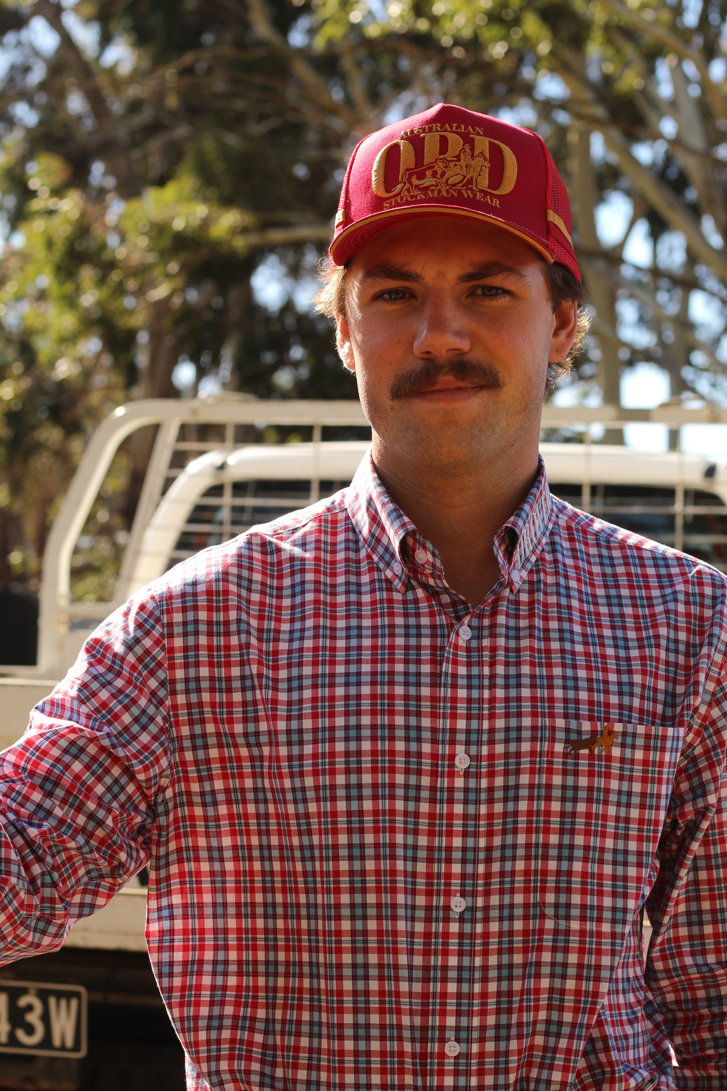 Drover Co. OBD Cap - Red
