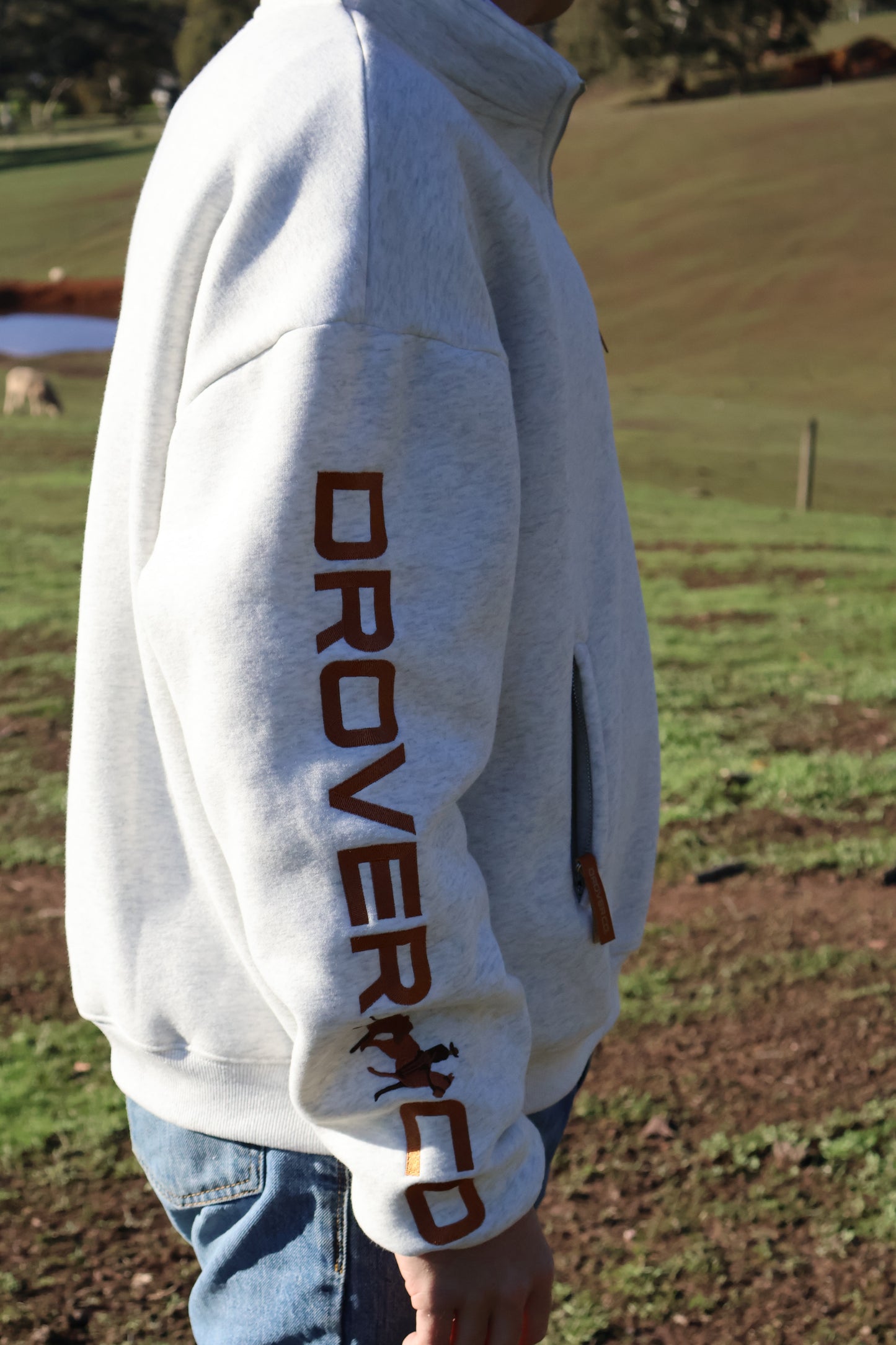 Tanami Sky Qtr Zip Jumper