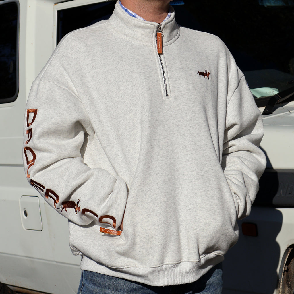 Tanami Sky Qtr Zip Jumper