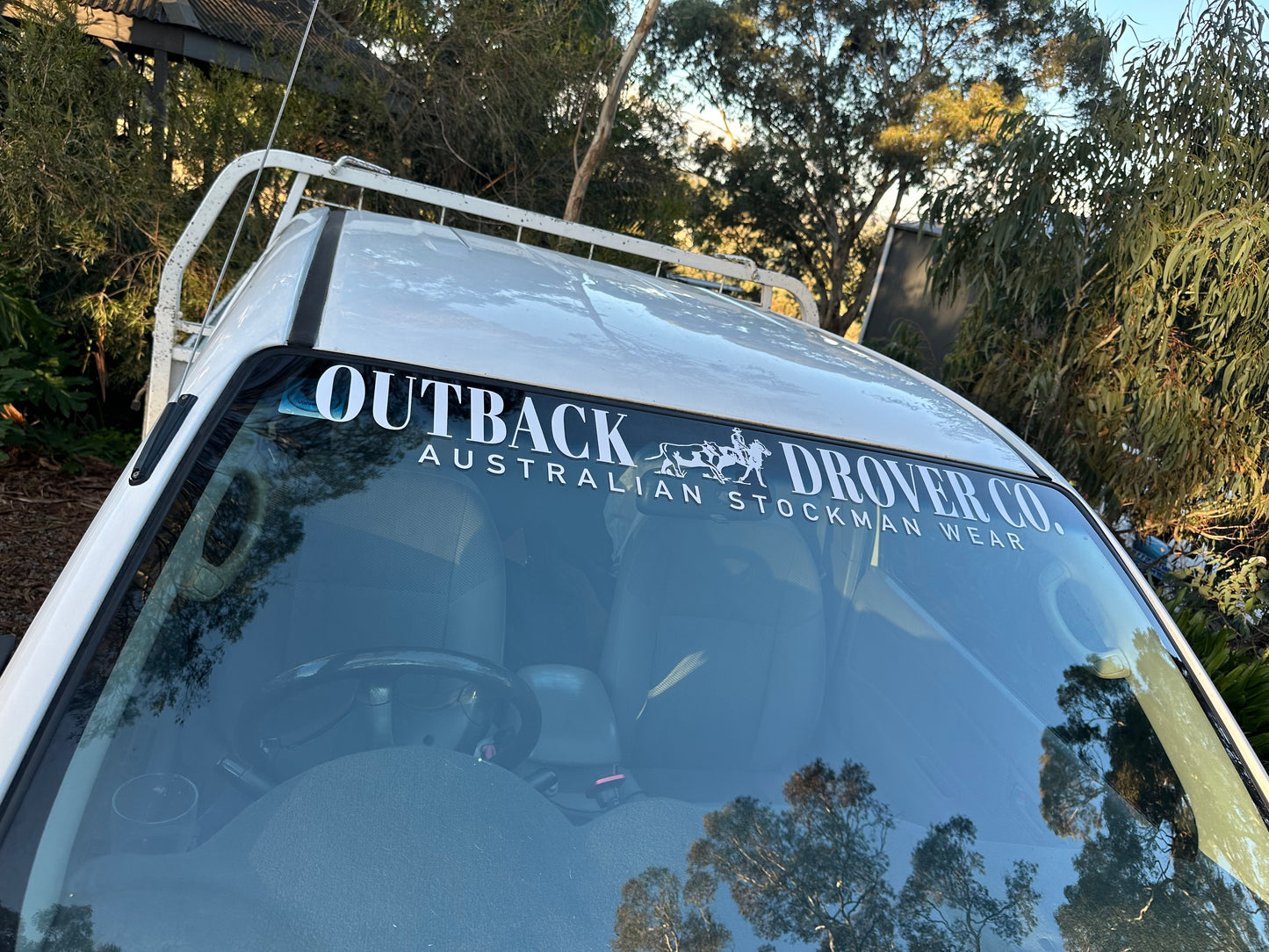 Outback Drover Co. Die Cut Windscreen Sticker