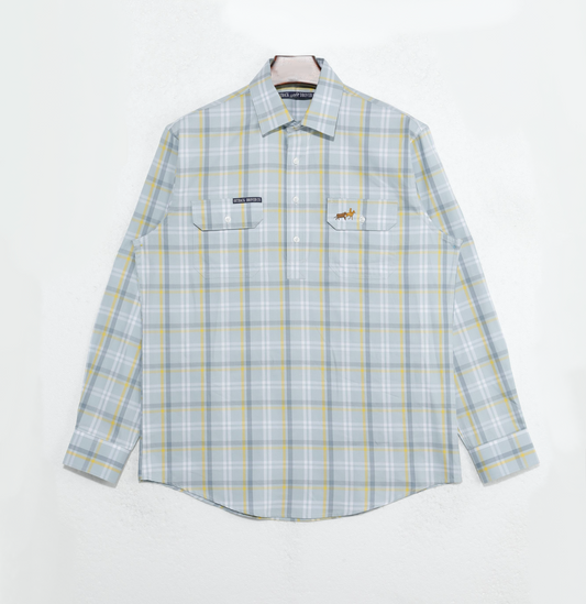 Limited Edition Larrawa Half Button Work Shirt