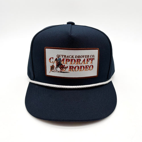 Campdraft & Rodeo Cap - Blue