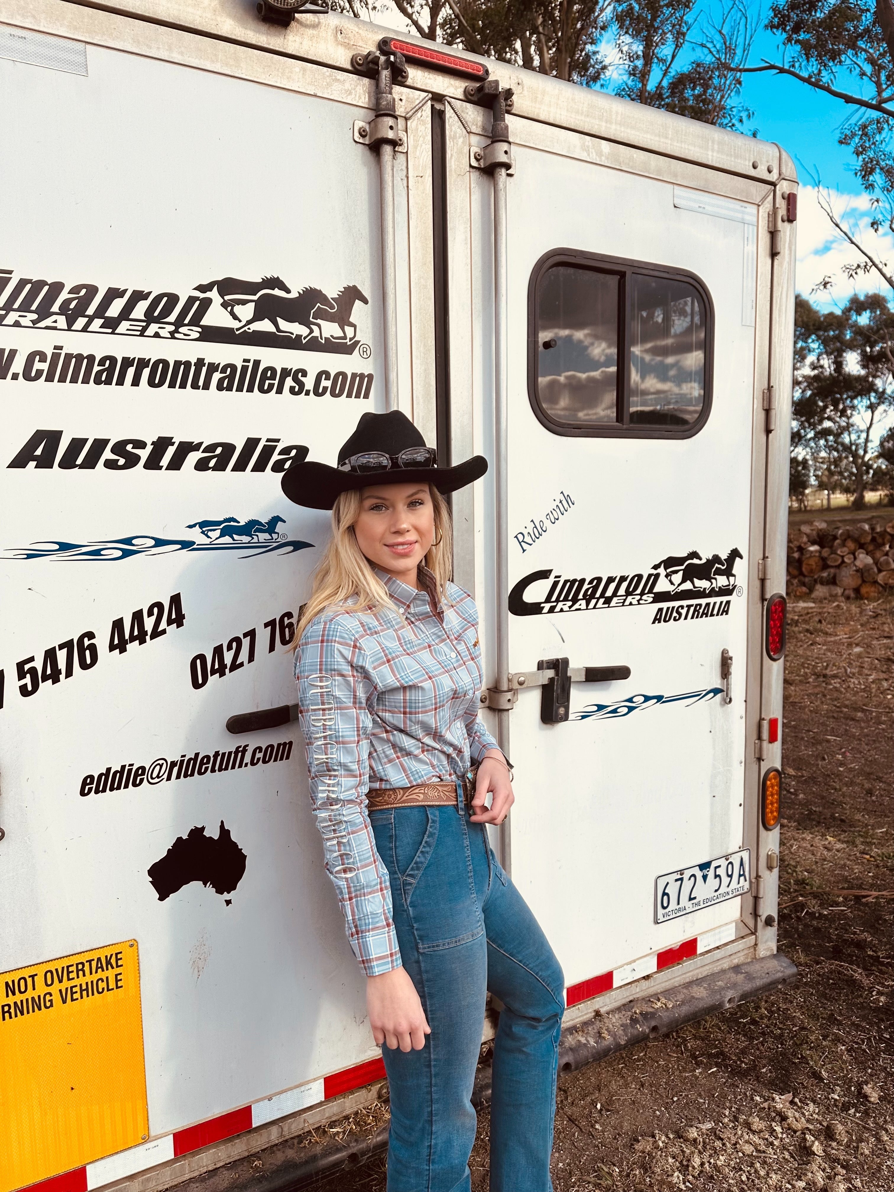 Kent Arena Shirt - Womens  Large Squares