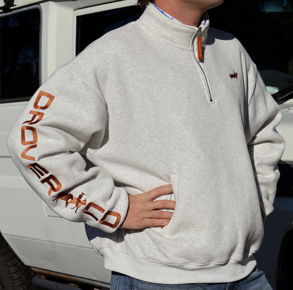 Tanami Sky Qtr Zip Jumper