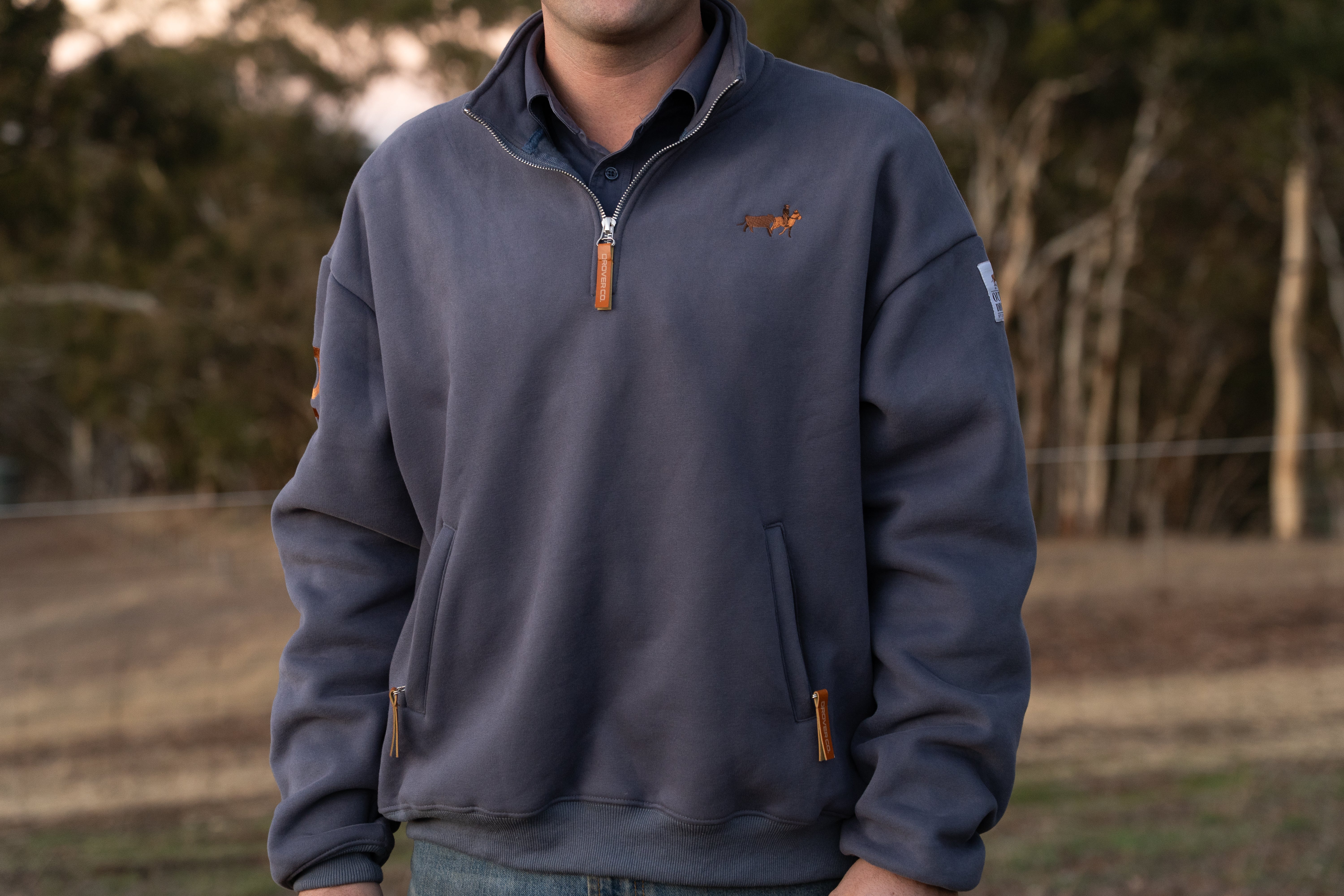 Kimberley Dusk Qtr Zip Jumper – Outback Drover Co.