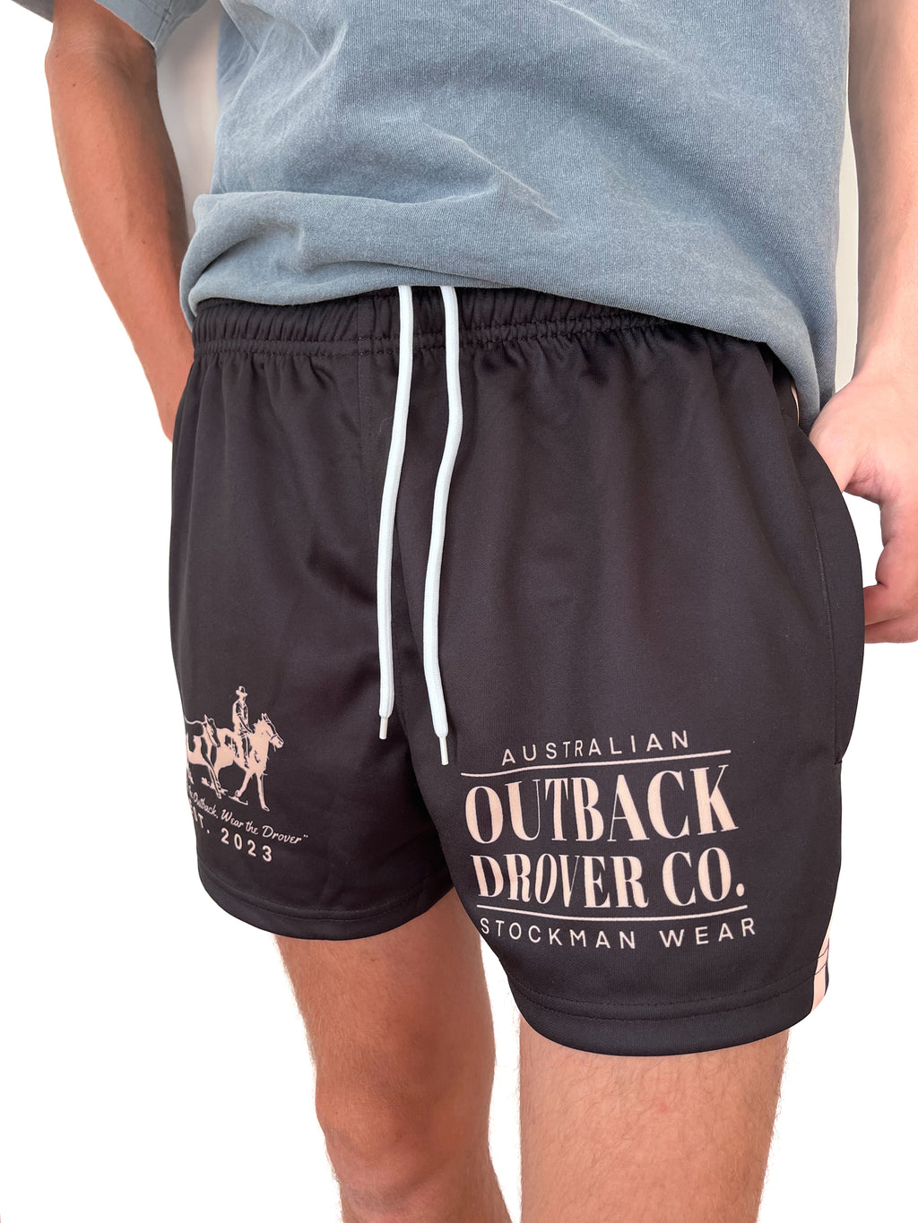 Shorts Unisex Footy - Charcoal