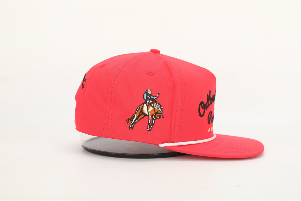 Red Codro Wool Cap Rodeo Co. Cap - Red – Outback Drover Co.
