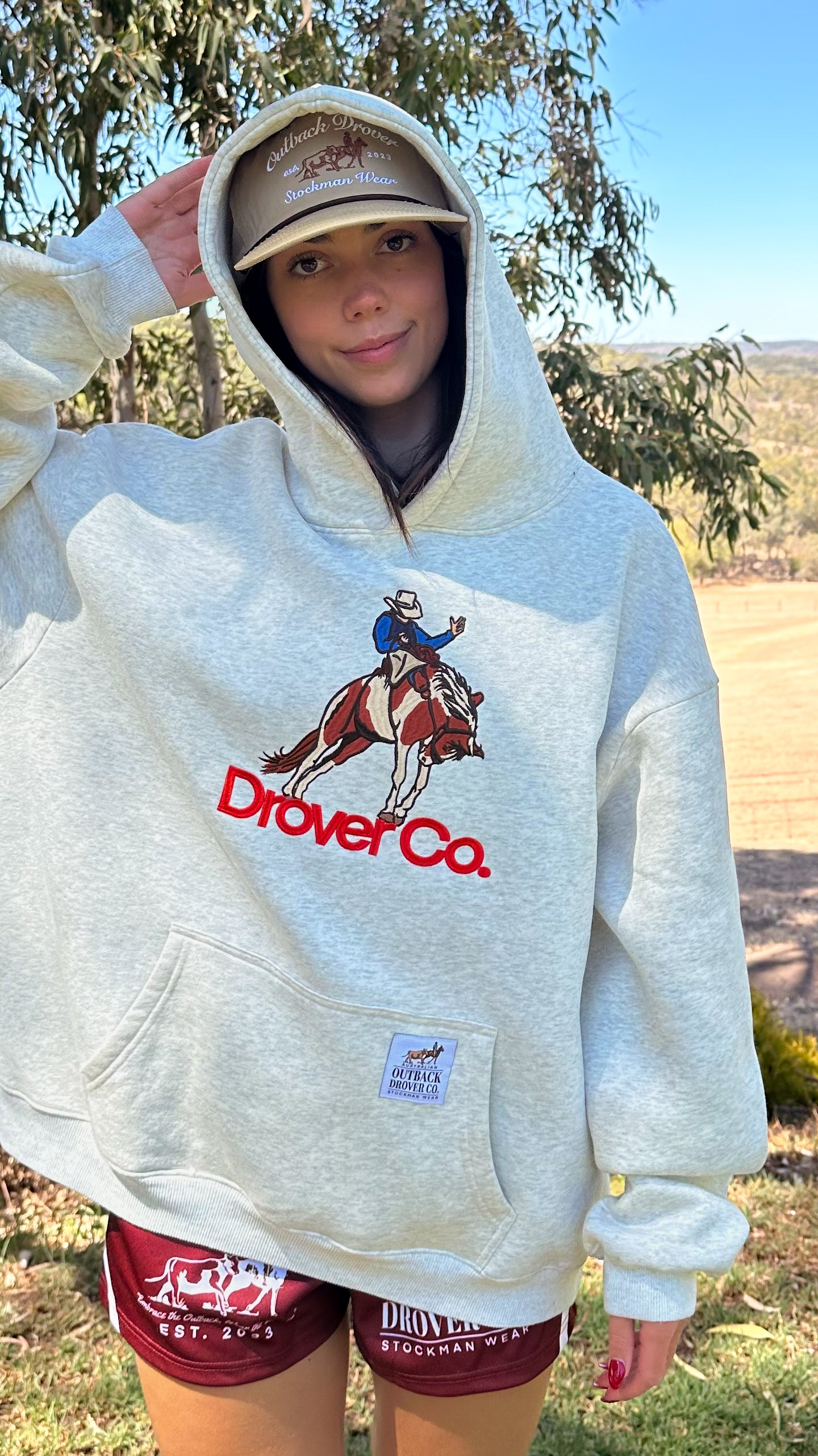 Drover Co. Hoodie - Dapple Gray