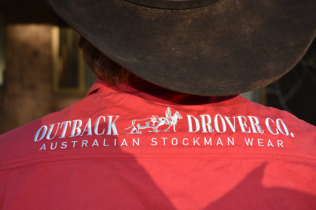 Drover Co. Arena Shirt - Red