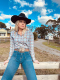 Kent Arena Shirt - Womens Large Squares