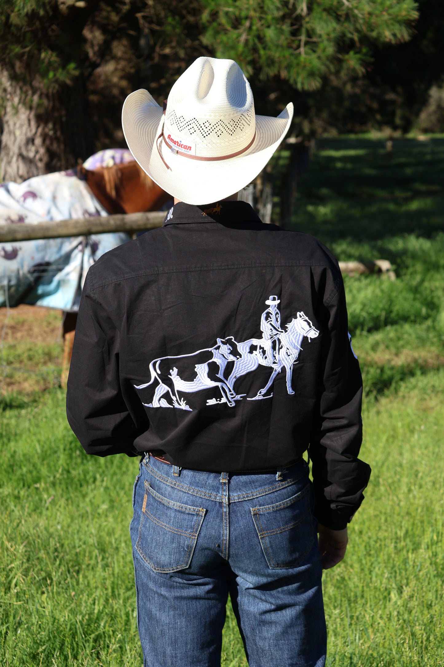 Drover Co. Arena Shirt - Black