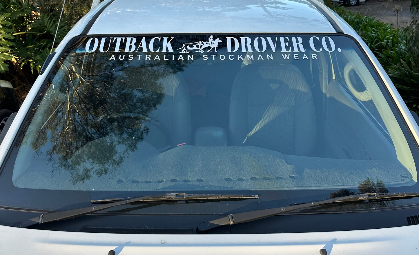 Outback Drover Co. Die Cut Windscreen Sticker