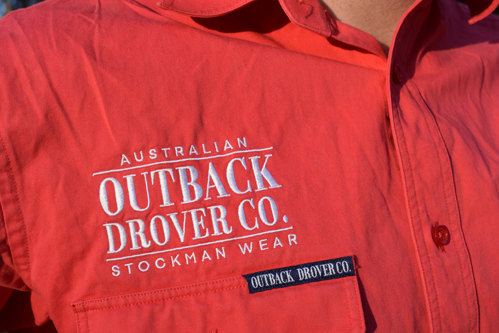 Drover Co. Arena Shirt - Red