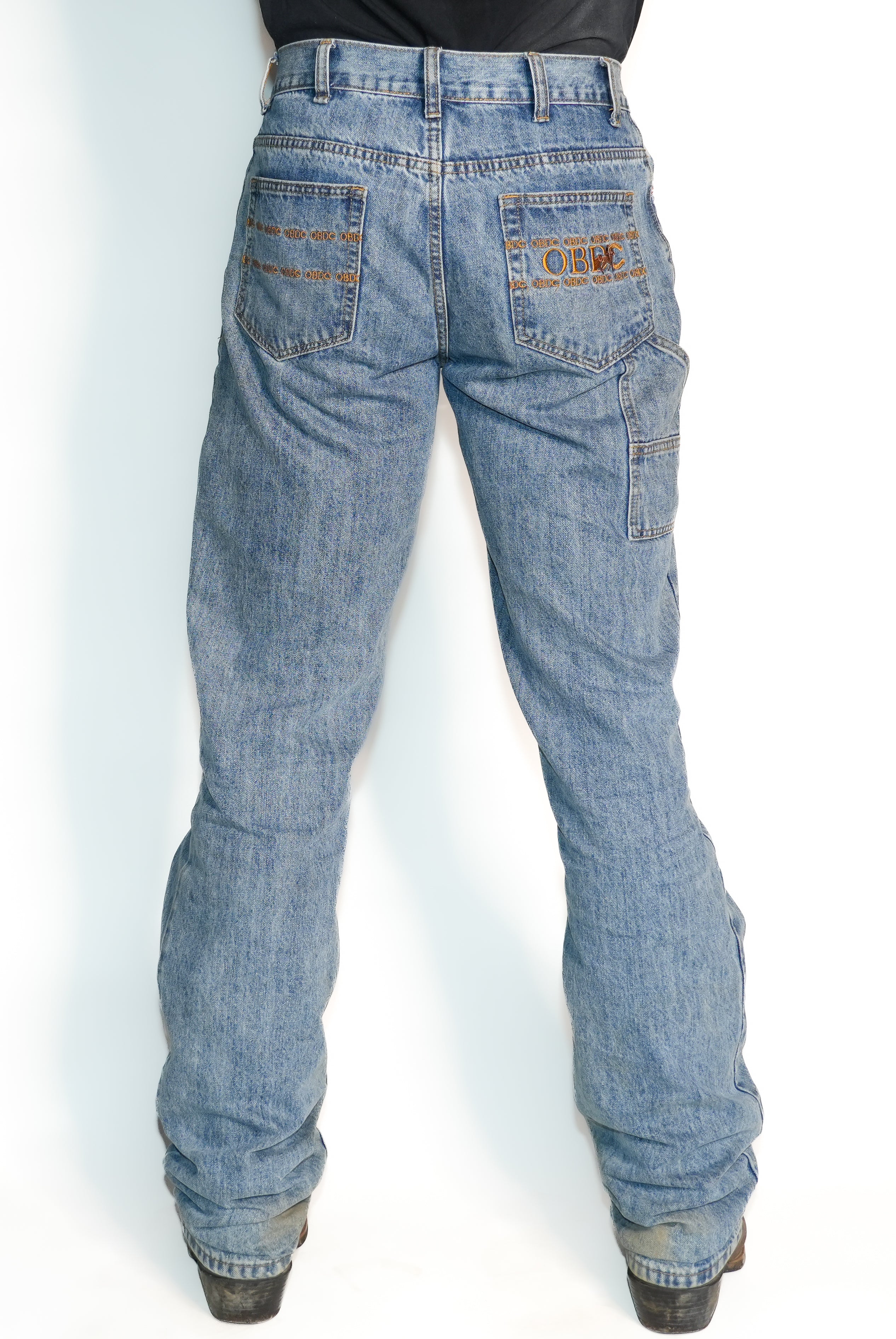 Drover Mens Gold Stitch Relaxed Fit Jean