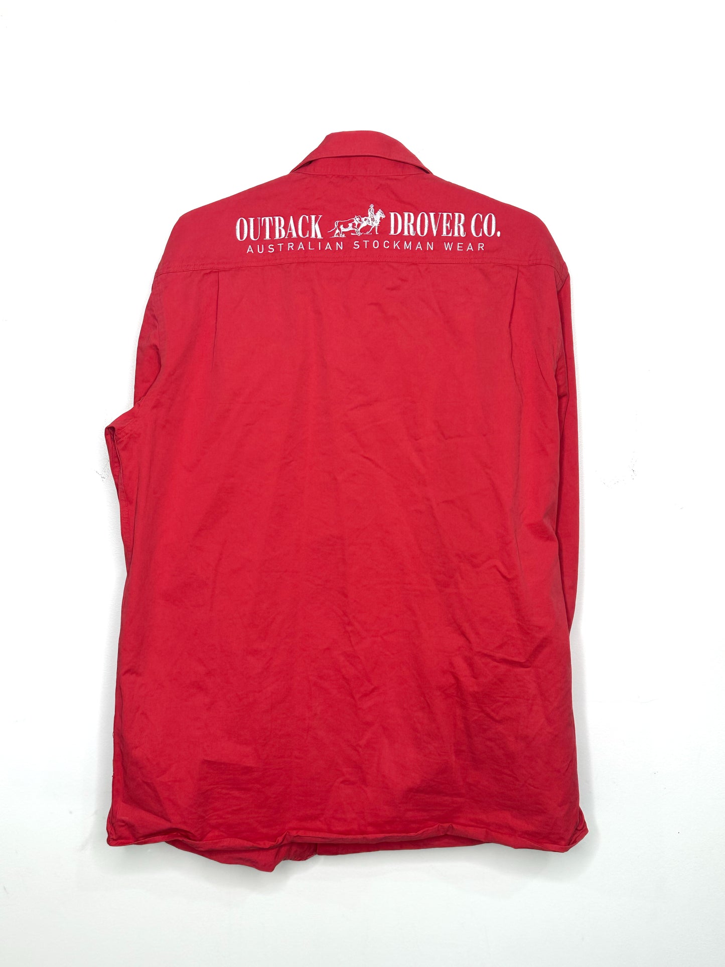 Drover Co. Arena Shirt - Red