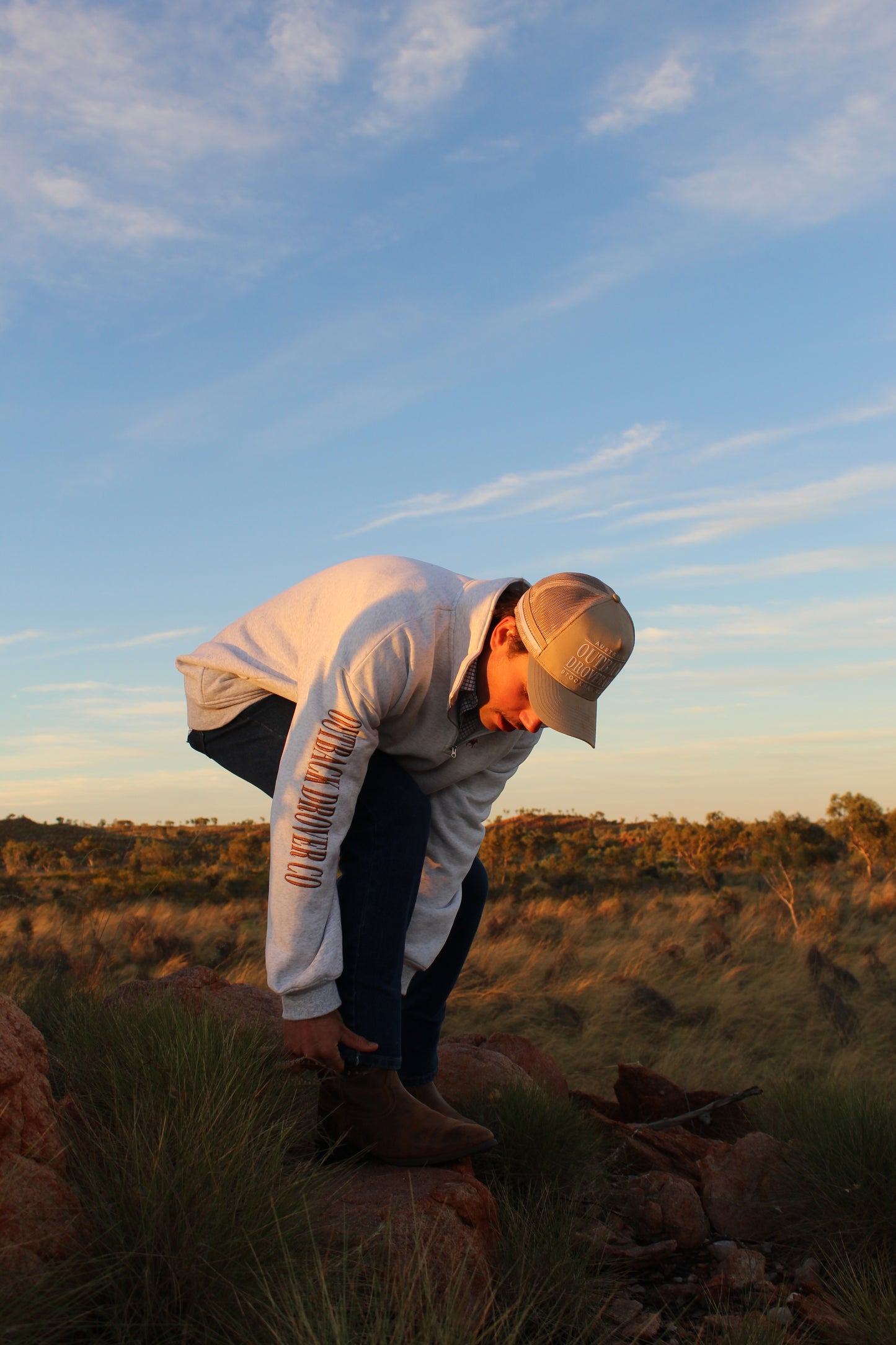 McCormack Quarter Zip Tanami Sky