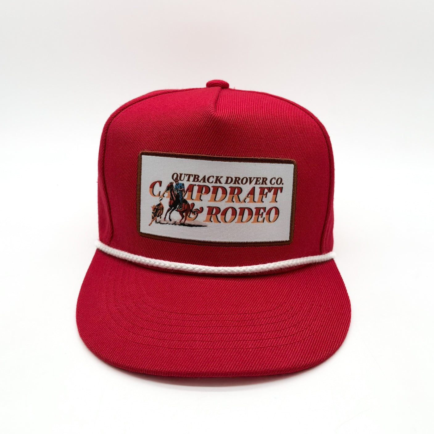 Campdraft & Rodeo Cap - Red