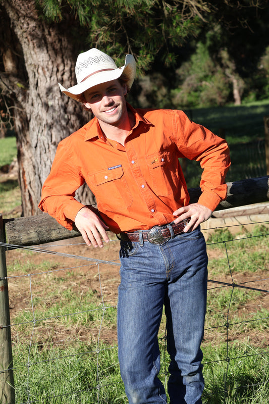 Red Dirt Full Button Workshirt