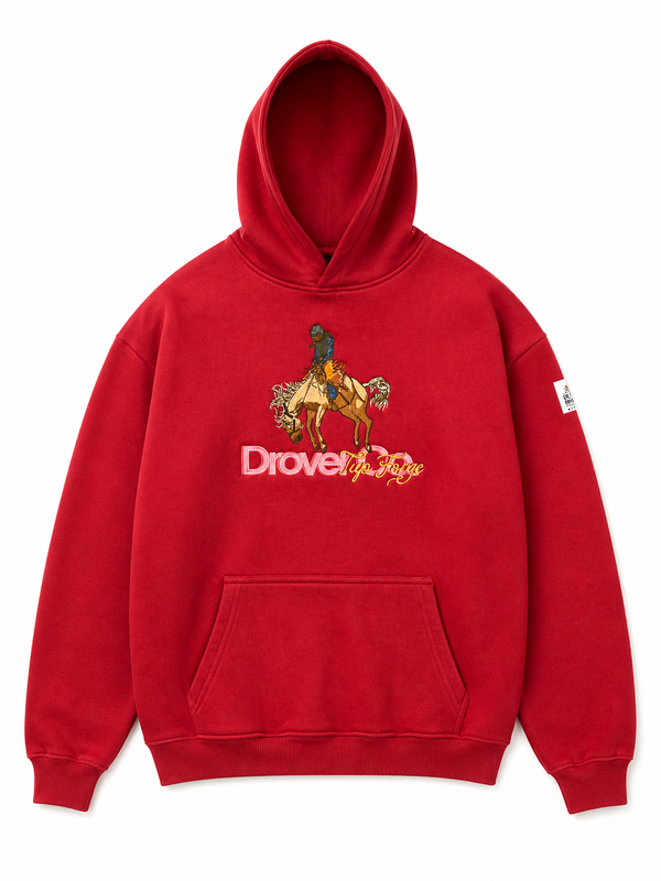 Tup Forge Women’s Ranch Bronc World Champion - Cheyenne Red Hoodie