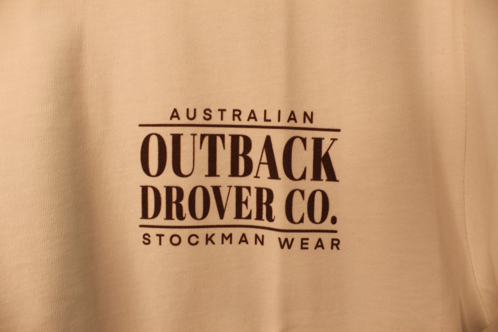 Heritage Drover Tee - White