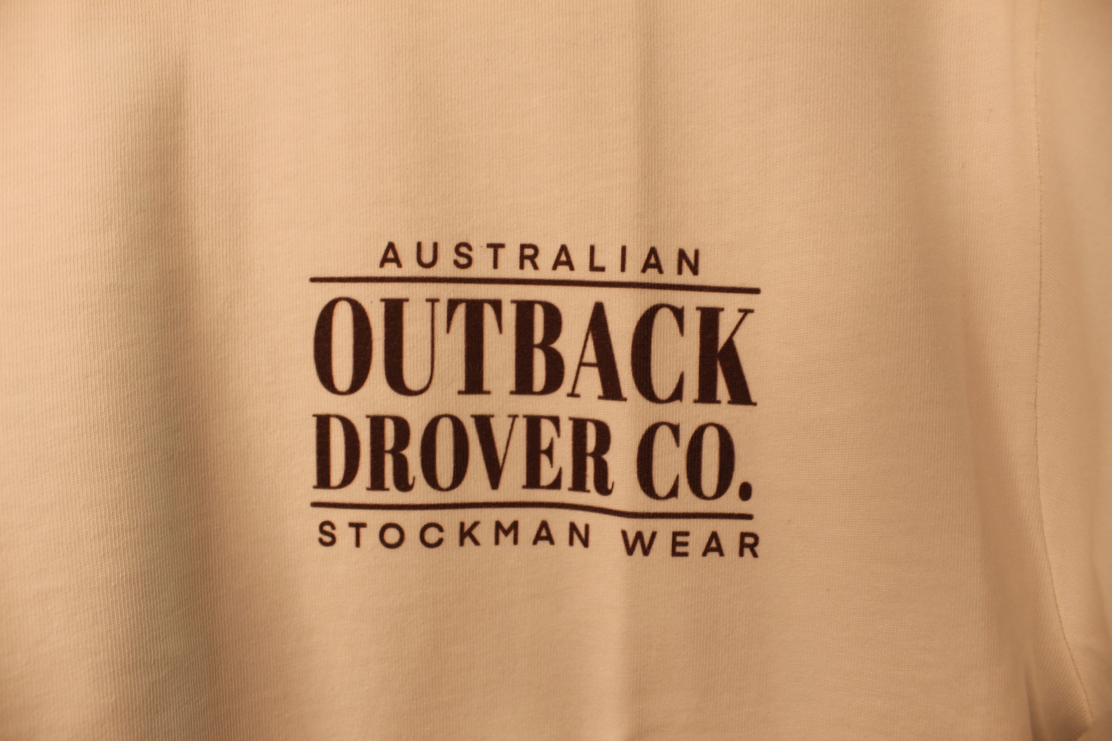 Heritage Drover Tee - White