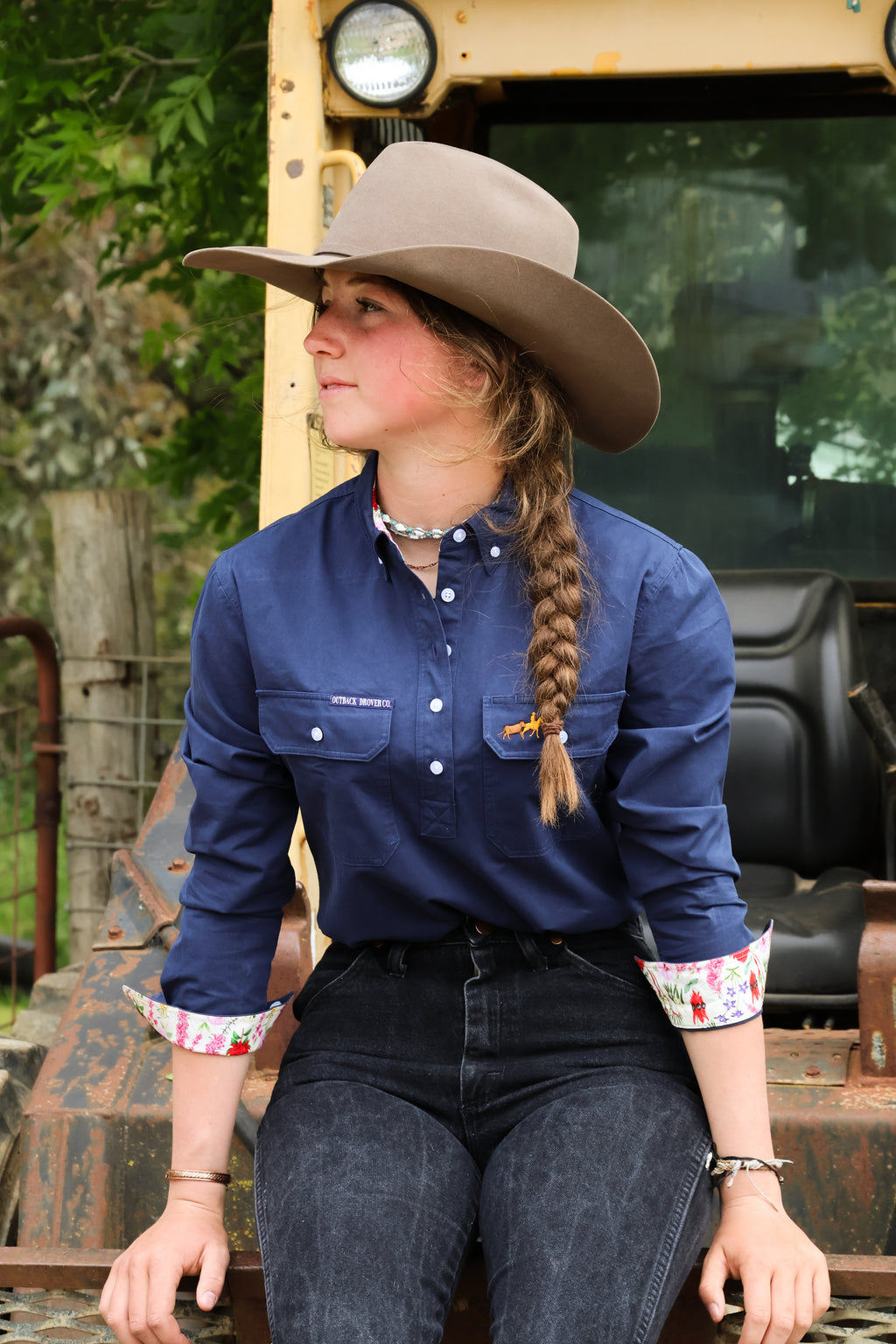 Hidden Bloom Ladies - Workshirt